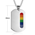 Costume de mode Magasin Gay Rainbow Simple Pendentif Bijoux